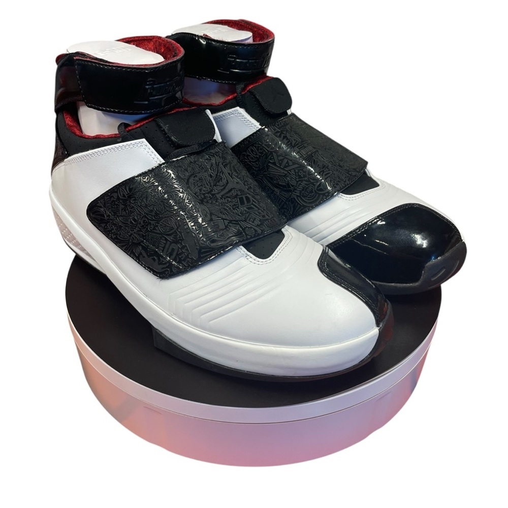 Men’s Brand New Nike Air Jordan 20 XX Quickstrike Size 10.5M. Black/Stealth/Red